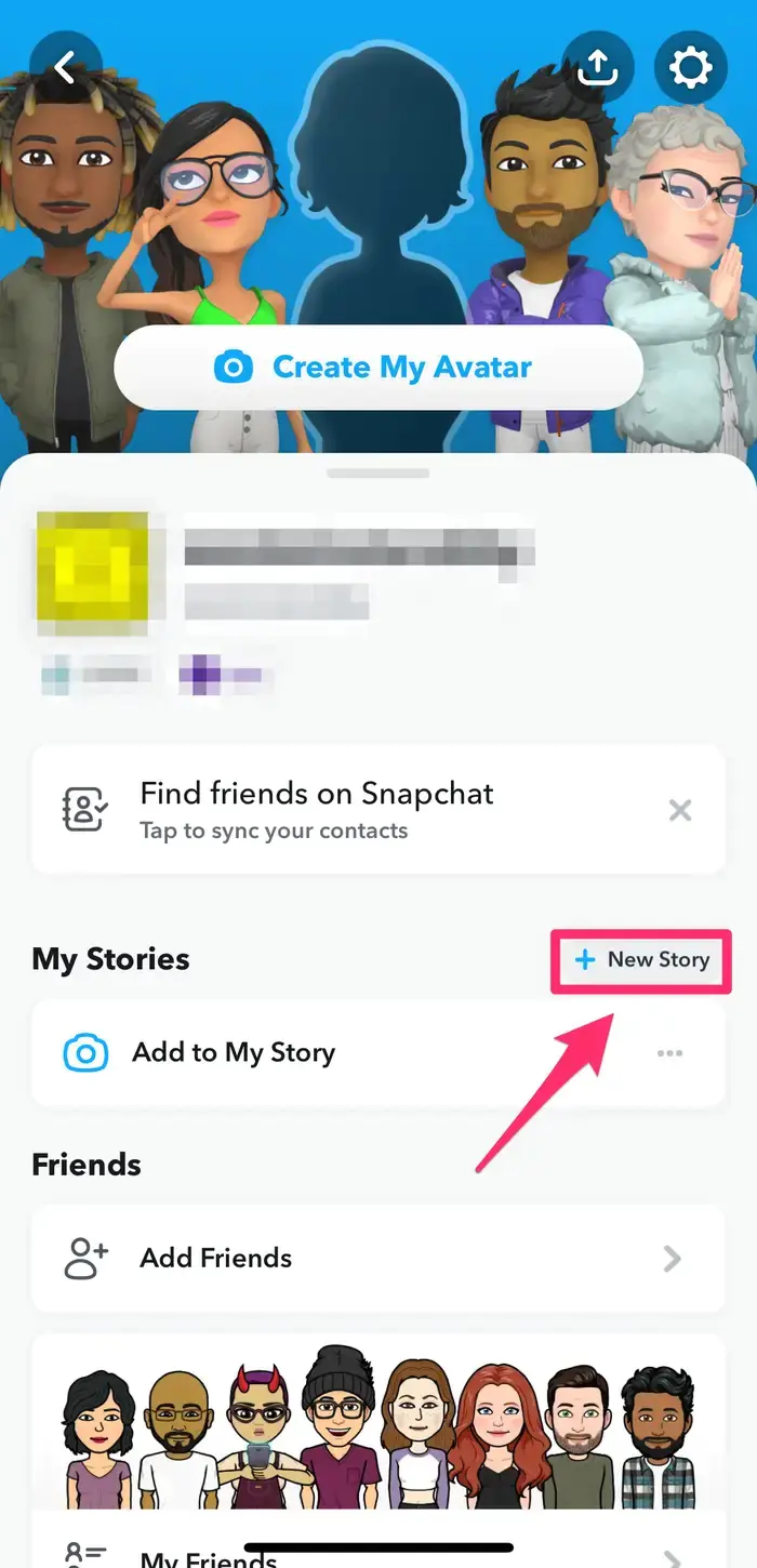 Snapchat'te Bir Hikayeyi Özel Yapma