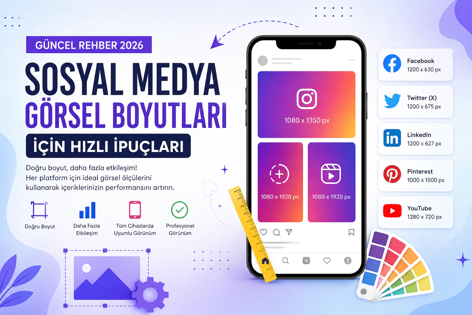Sosyal Medya Görsel Boyutları