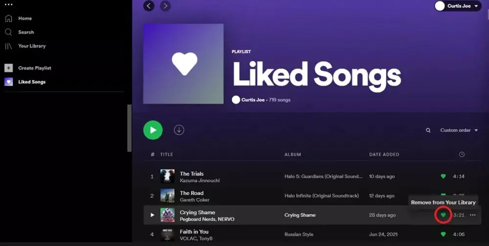 Spotify Beğenilen Şarkılar Nasıl Bulunur