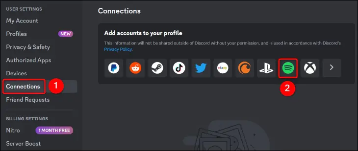 Spotify Discord Bağlantısı Nasıl Yapılır