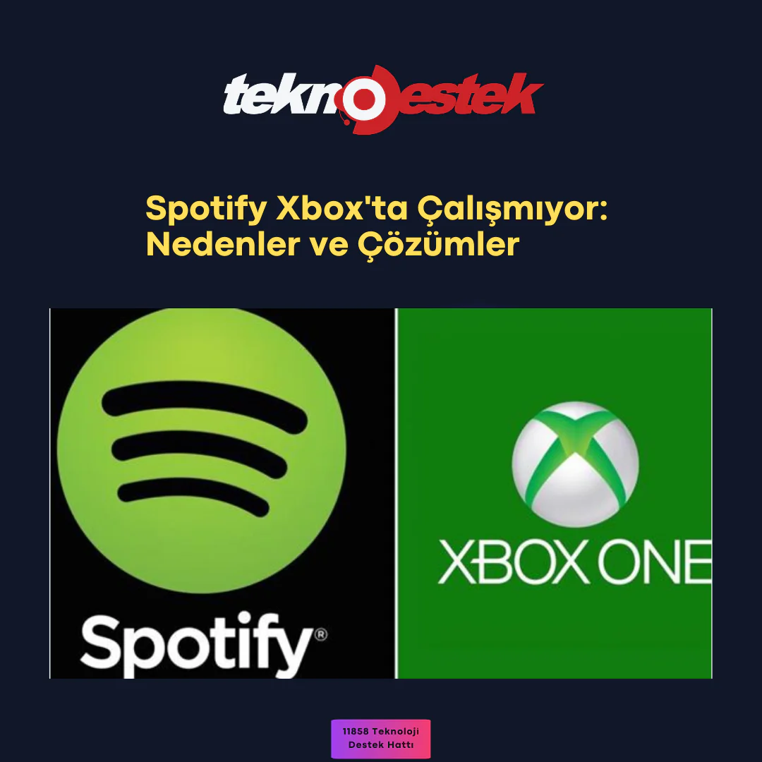 Spotify Xbox'ta çalışmıyor