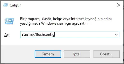 Steam Tarayıcıda Çalışmıyor Sorun Çözümü 01