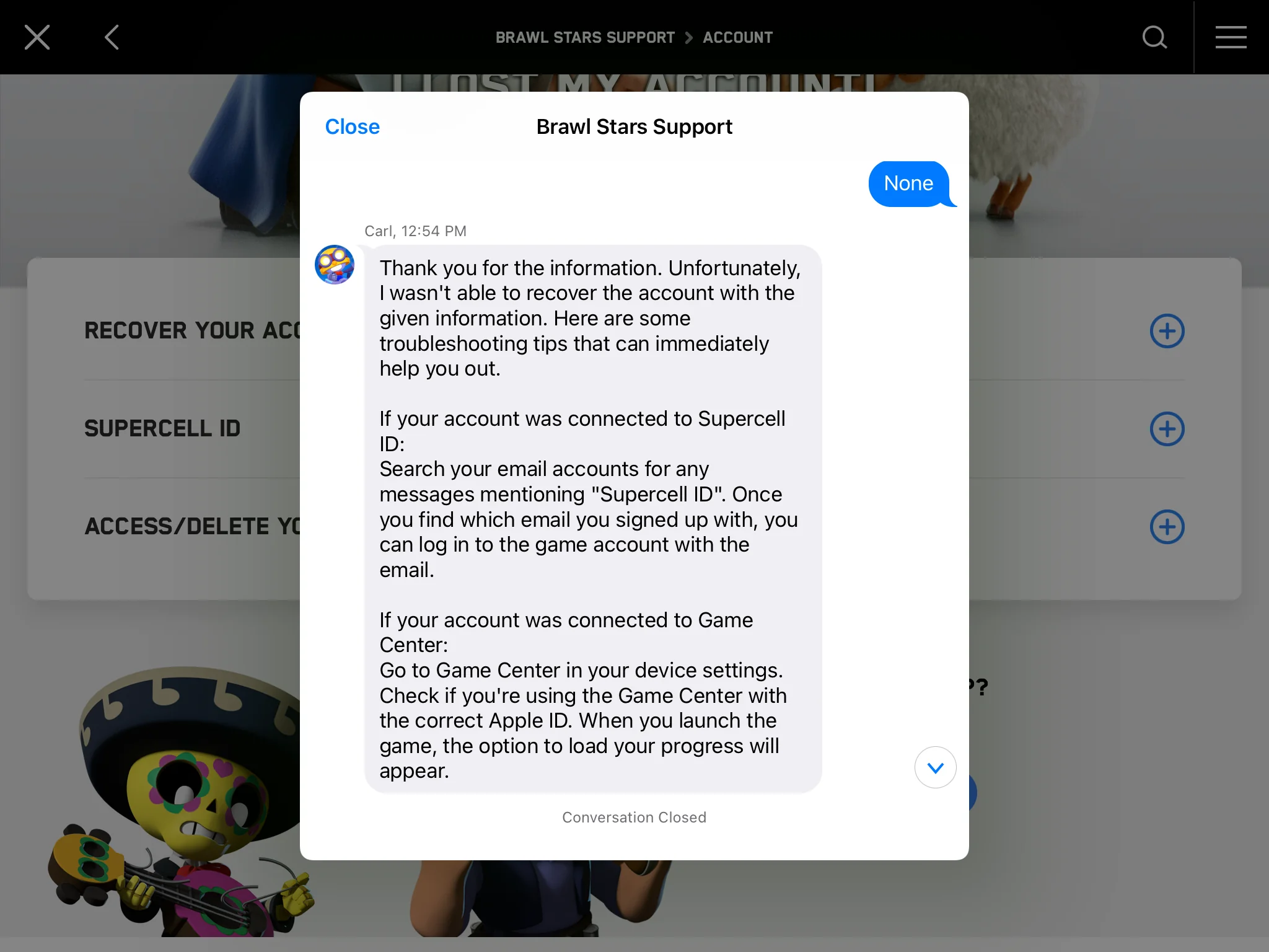 Brawl Stars Mailine Erişilemiyor Sorunu