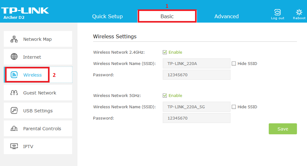 TP-Link Archer D2 V1 Modem Kurulumu