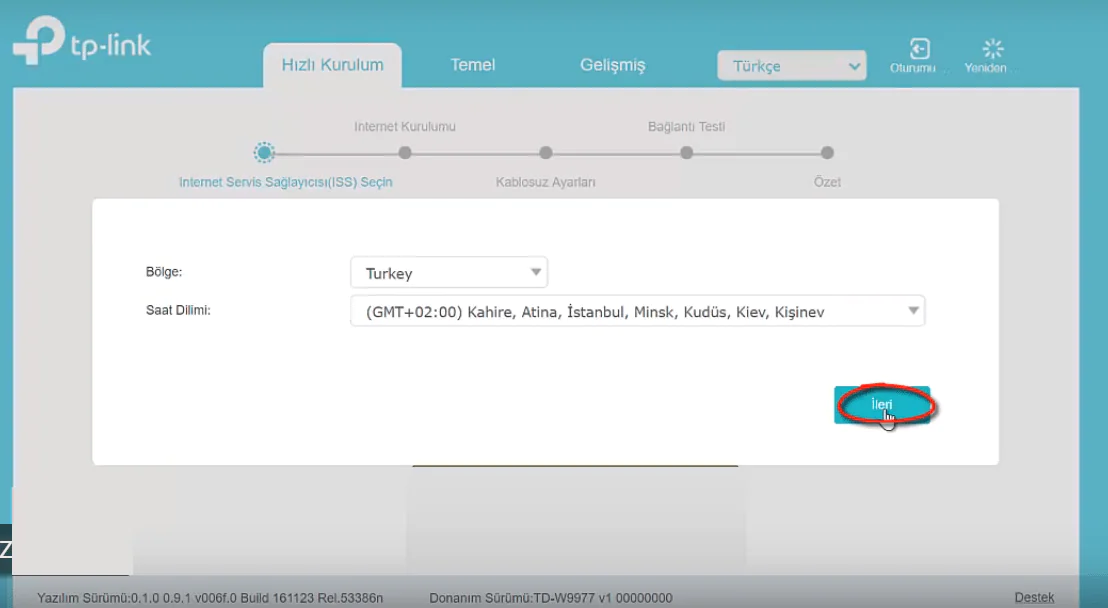 TP Link TD W9977 Modem Kurulumu ve Kablosuz Ayarları 