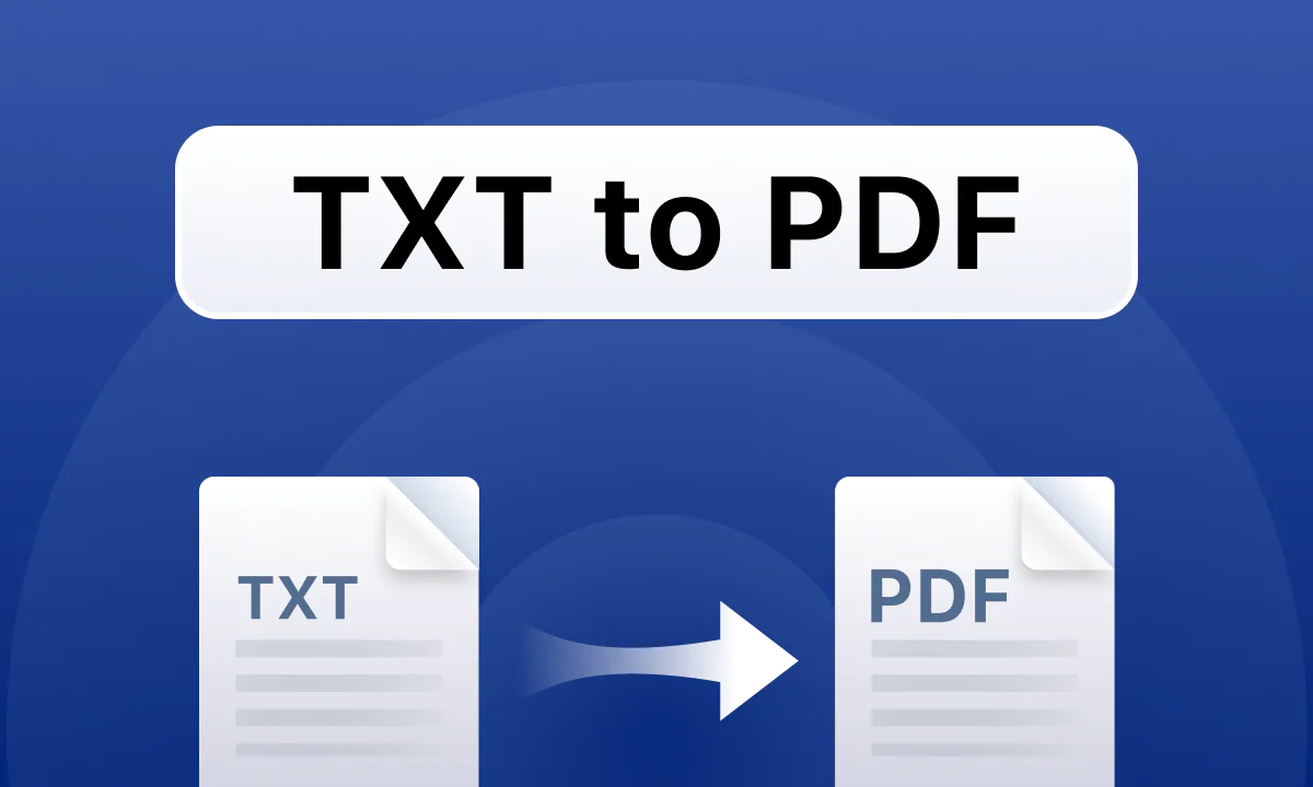 Birden fazla TXT dosyasını aynı anda PDF formatına dönüştüren bir yazılımın ekran görüntüsü