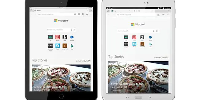 Tabletlerde Microsoft Edge Desteği!