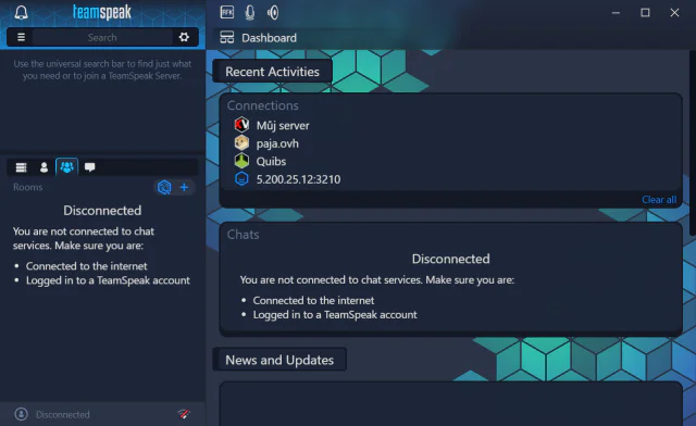 TeamSpeak 3 Tepkisizlik Sorunu