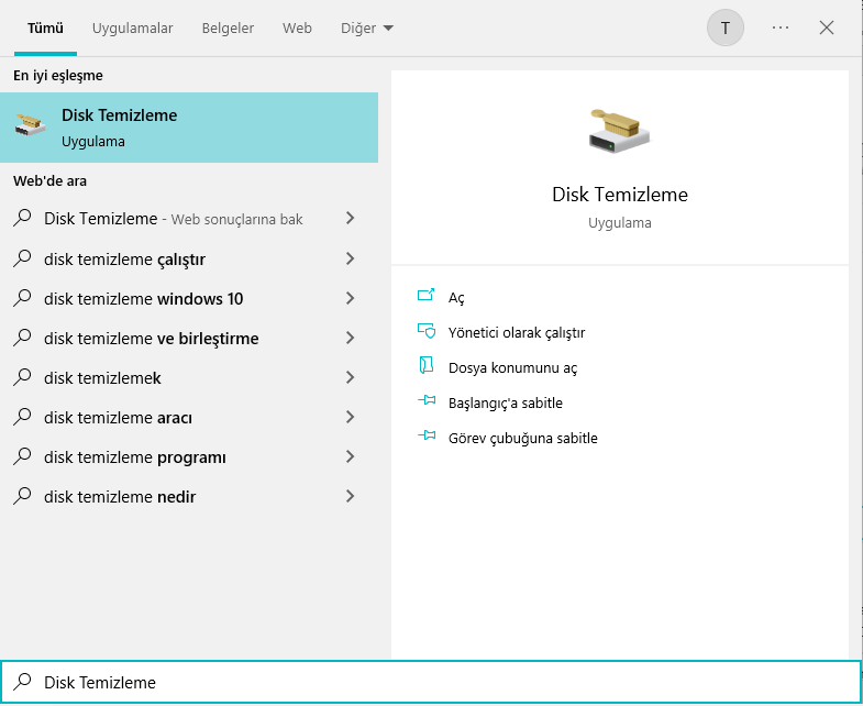 Temp CAB nasıl silinir
