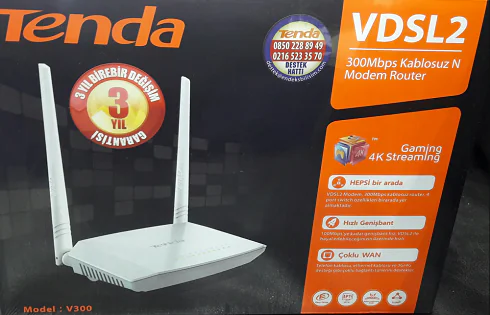 Tenda V300' Kablosuz MAC Filtreleme (Resimli Anlatım)
