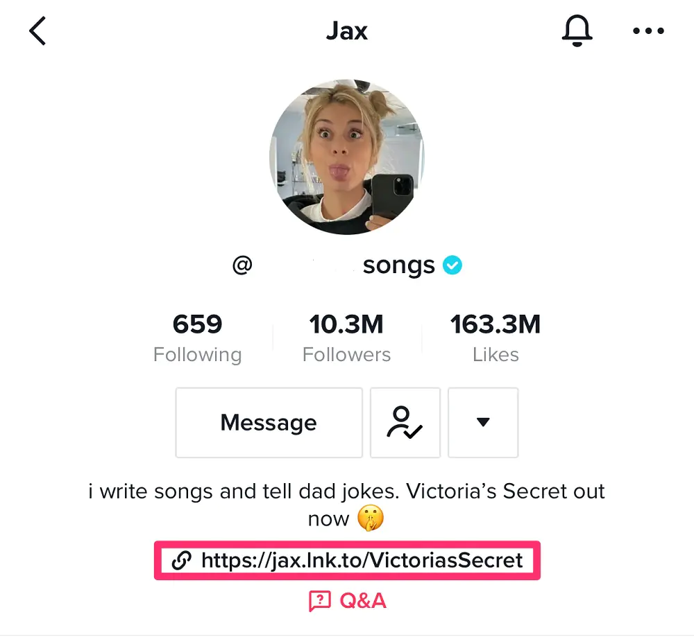 TikTok Biyografisine Link Ekleme