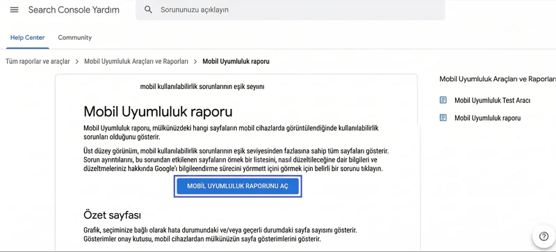 Tıklanabilir Öğeler Birbirine Çok Yakın