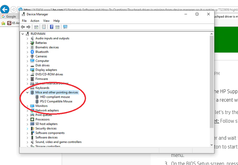 Format Sırasında Touchpad ve Mouse Çalışmıyor Sorunu