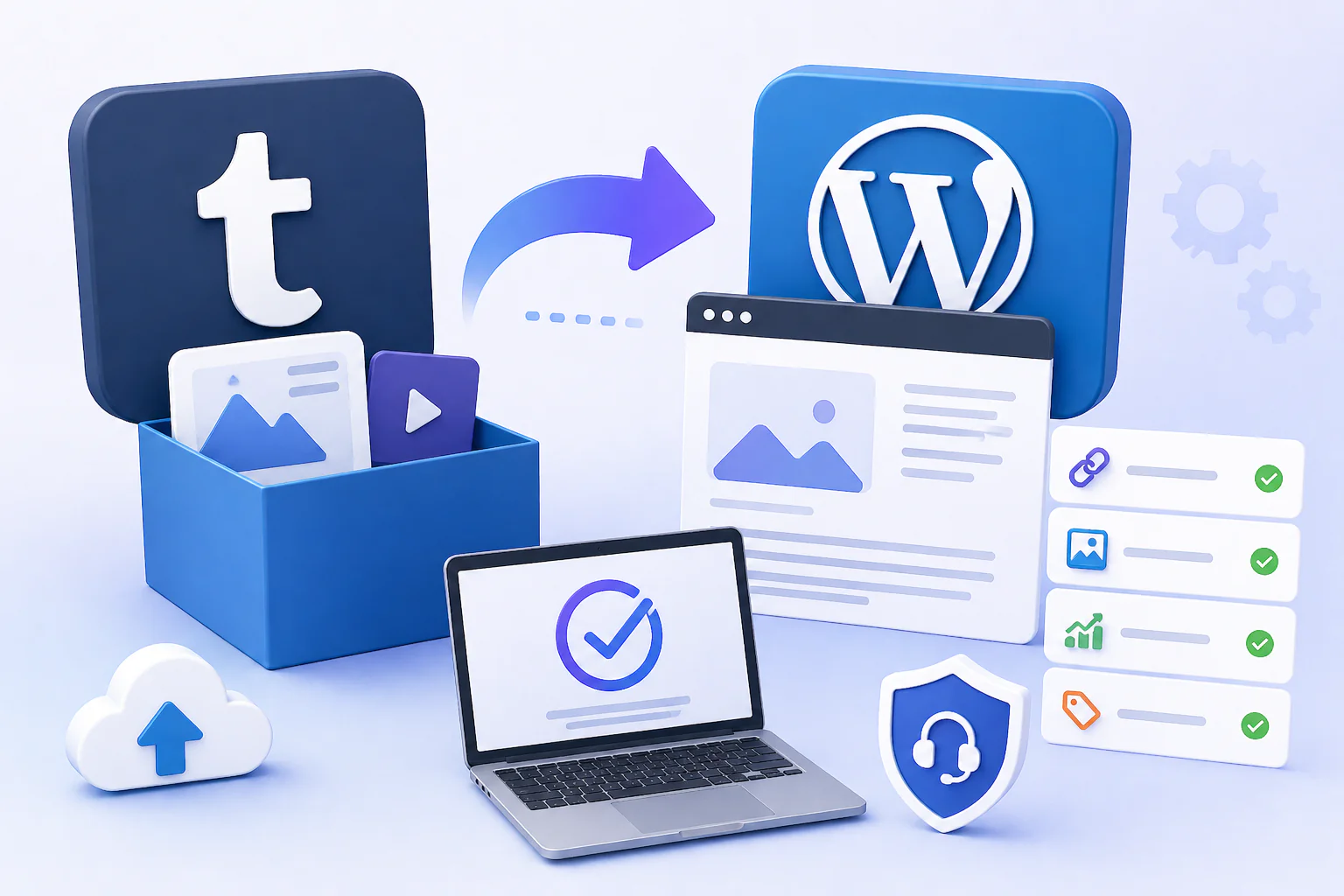 Tumblr'ı WordPress'e İçe Aktarma Nasıl Yapılır