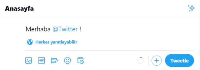 Twitter'da Tweet Dizileri Oluşturma