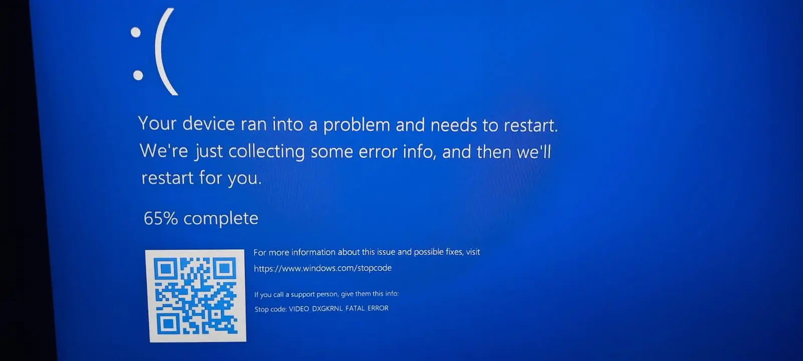 VIDEO_DXGKRNL_FATAL_ERROR hatasını çözmek için uygulanabilecek adımlar.