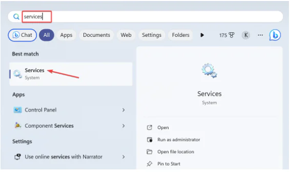 VSServer.exe Kaldırma