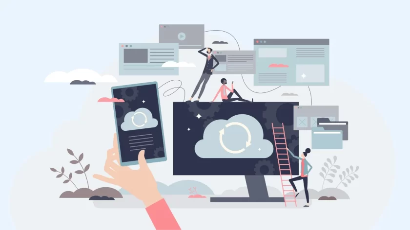 Veri yedekleme ve geri yükleme hatalarını temsil eden bir görsel.