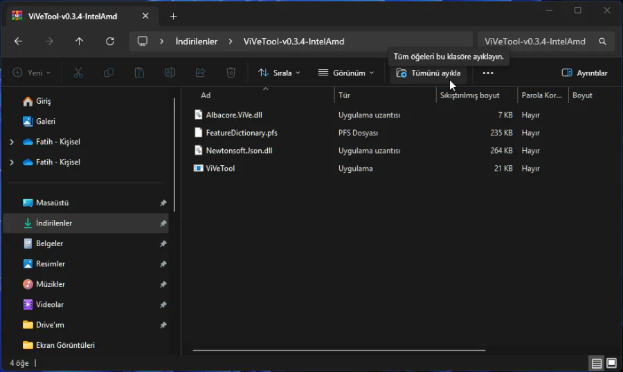 Windows 11 Gelişmiş Ayarlar Nasıl Etkinleştirilir
