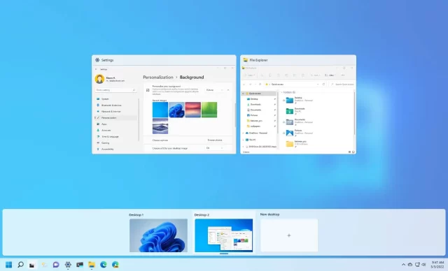 Windows 11'de Virtual Desktop Kullanımı