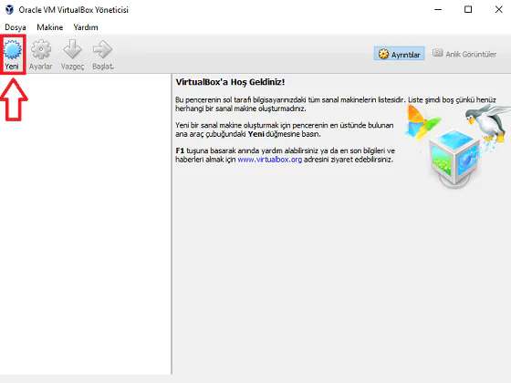 VirtualBox ile Windows Kurulum_1
