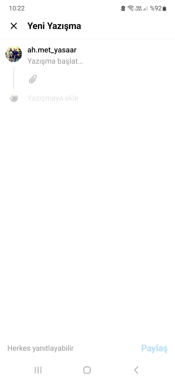 Threads Fotoğraf Paylaşma adımları