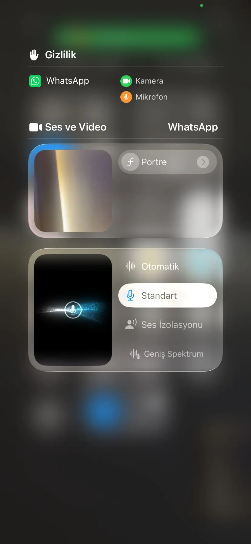 iPhone'da kamera takibini kapatma