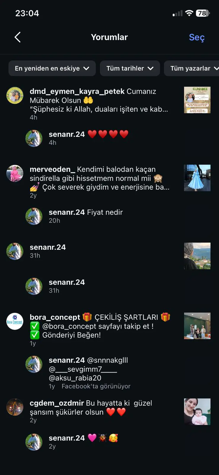 Instagram Hareketlerden geçmiş yorumları silme Instagram Hareketlerden geçmiş yorumları silme