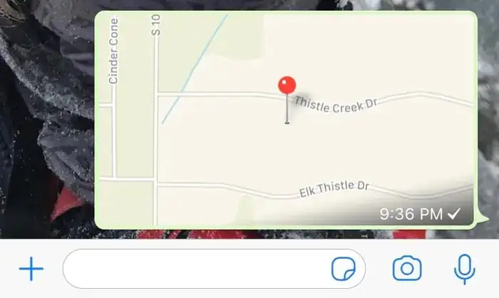WhatsApp Konum Paylaşma