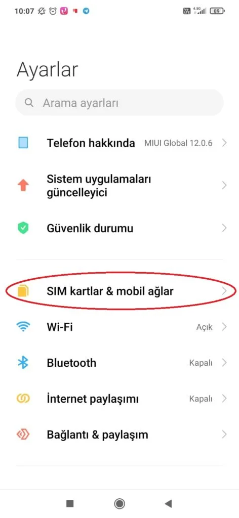 Hücresel Servis Olmadan Arama Yapma