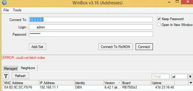 Winbox Windows 10'da açılmıyor