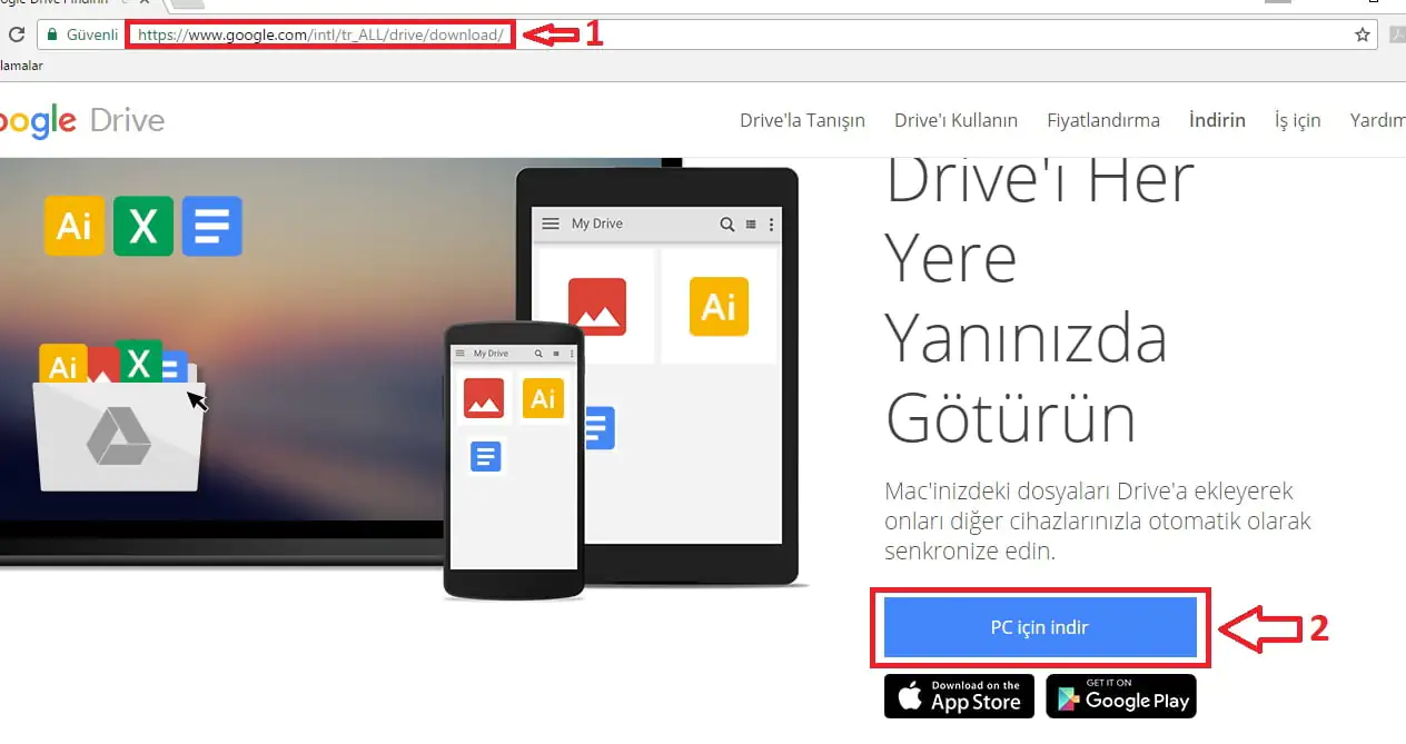 Windows 10 'Google Drive' Kurulumu (Resimli Anlatım)