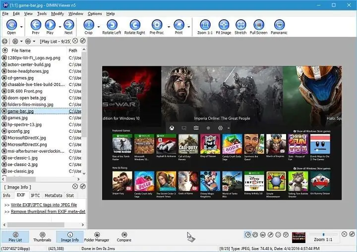 Windows 10 için En İyi 7 Fotoğraf Görüntüleme Yazılımı_3 Windows 10 için En İyi 7 Fotoğraf Görüntüleme Yazılımı