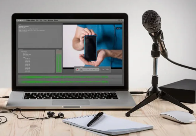bir mikrofon da dahil olmak üzere hemen hemen tüm çevre birimlerine sahiptir