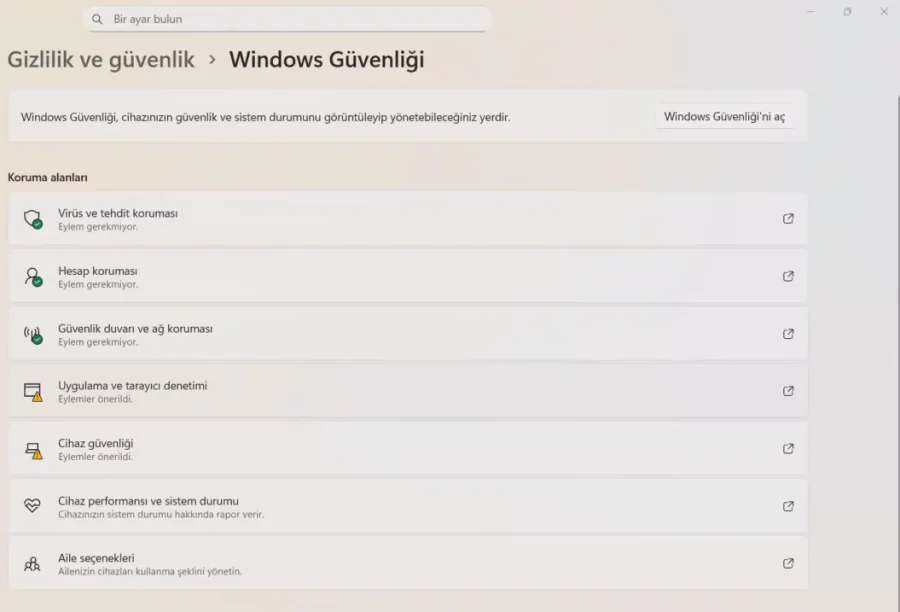 Windows 11 Akıllı Uygulama Denetimi Kapatma