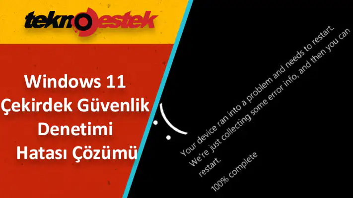 Çekirdek Güvenlik Denetimi Hatasına ne sebep olur?