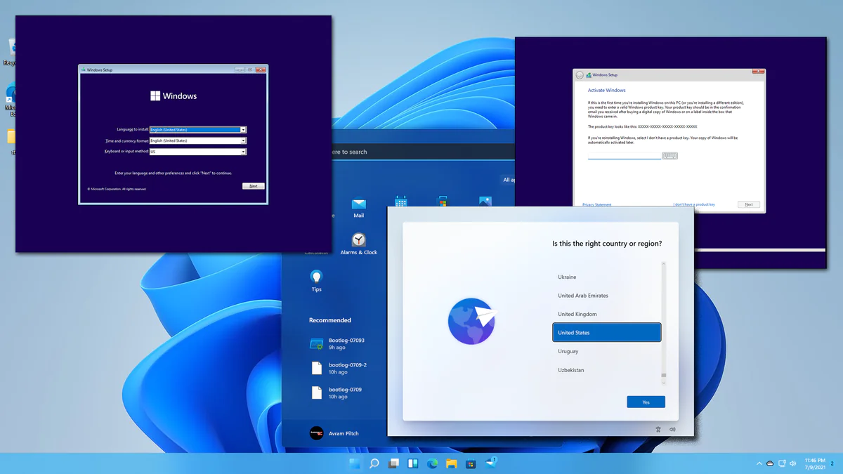 Windows 11 ISO dosyasını doğru bir şekilde indirmek için adımların gösterildiği ekran.