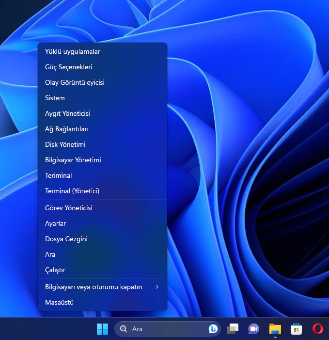 Windows 11 Süper Kullanıcı Menüsü Nedir?