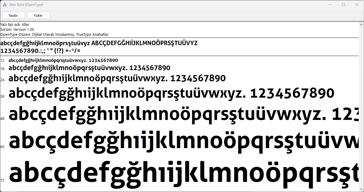 Windows 11 Yazı Tipi Değiştirme