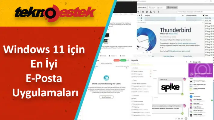 Windows 11 için en iyi e-posta uygulamaları nelerdir?