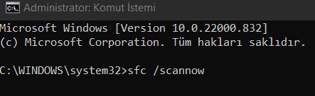 Windows 11'de Dosya Gezgini donuyor