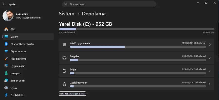 Windows Gereksiz Uygulamaları Kaldırma