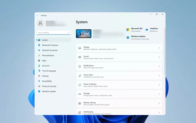 Windows ayarlarının incelendiği bir görsel.