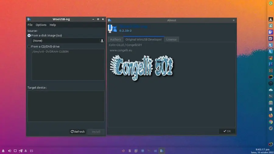 Linux'a WoeUSB Kurma