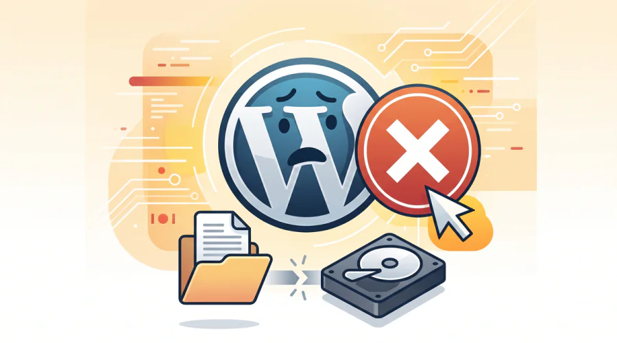 WordPress Yükleme: Dosya Diske Yazılamadı Hatası Çözümü