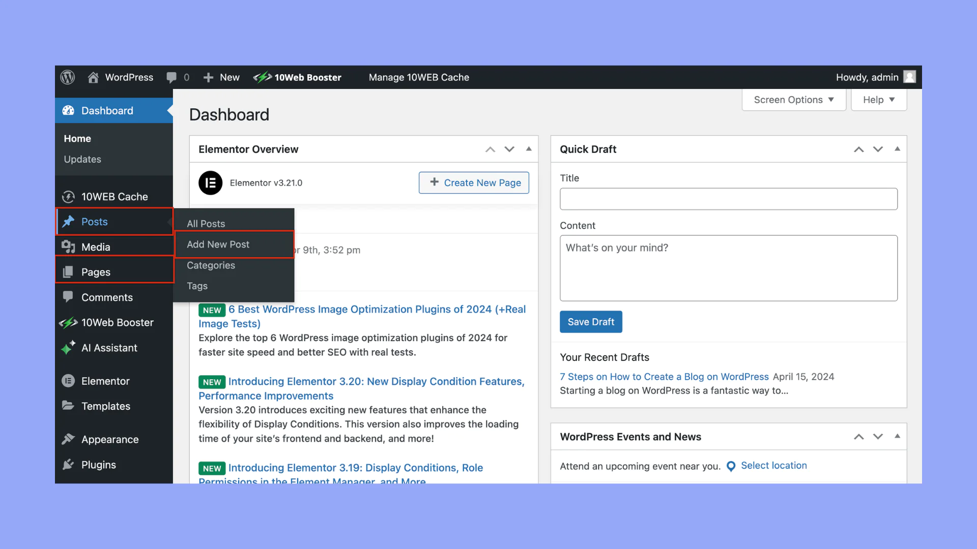 WordPress arayüzü üzerinde içerik düzenlemesi yapan bir kullanıcı.