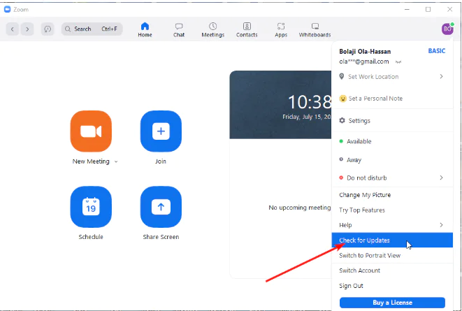 Yakınlaştırma Hata Kodu 100000502 Düzeltme