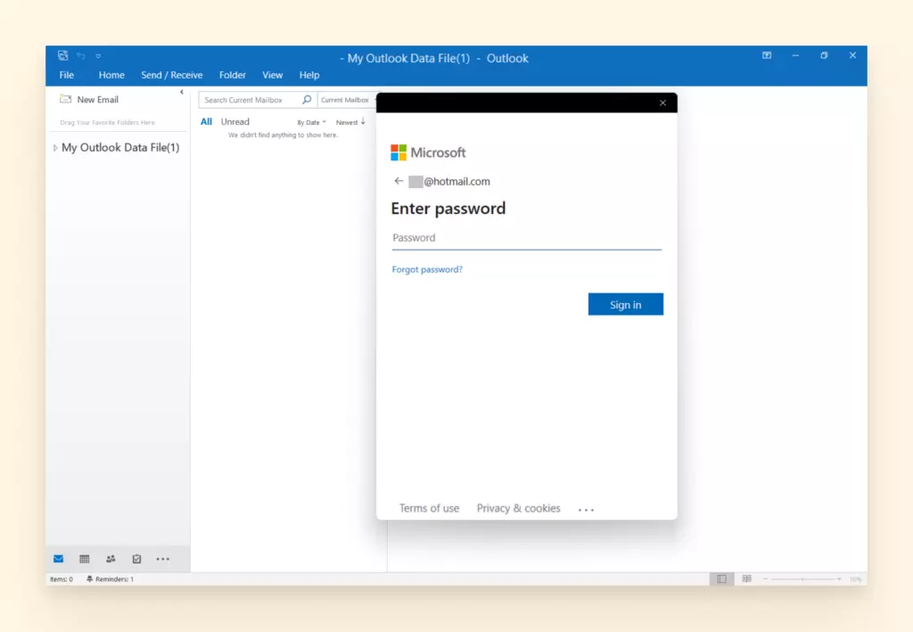 Yandex Mail Hesabını Outlook Uygulamasına Taşıma Sorunu