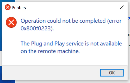 Yazıcı Belirli Yazıcı Sürücülerini Yükleyemiyor Sorunu 