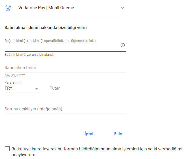 YouTube Yetkisiz Ödeme Bildirimi Nasıl Yapılır